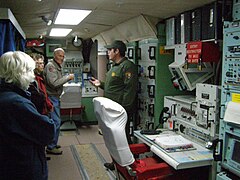 Interior of the command module for Delta Flight