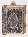 Image 21Design by Hans Holbein the Younger for a metalwork book cover (or treasure binding) (from Book design)