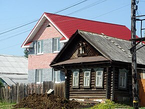 «Двойной» дом в Никульском