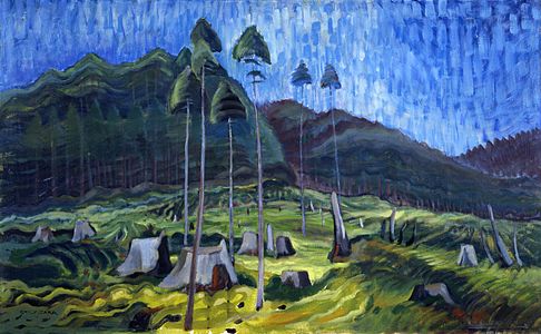Odds and Ends, at and by Emily Carr