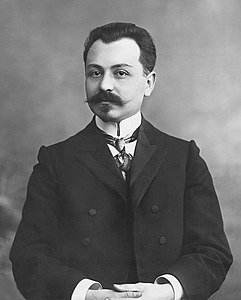 Fatali Khan Khoyski, the first Prime Minister of the independent Azerbaijan Democratic Republic.[68]