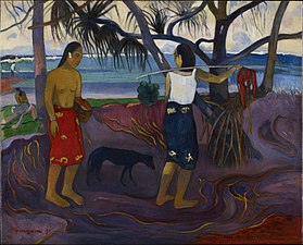 Paul Gauguin, Under the Pandanus II, 1891