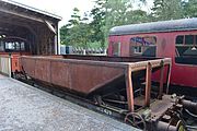 HW429, 1951 London Underground engineering 20T hopper wagon preserved at North Norfolk Railway
