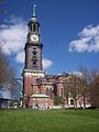 Südseite des Michels, verwendet auf St. Michael's Church, Hamburg