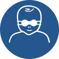 M025 – Protect infants' eyes with opaque eye protection