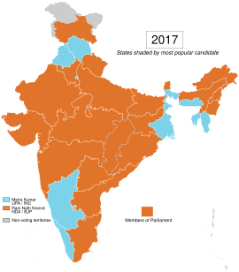 Elecciones presidenciales de India de 2017