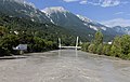 Innsbruck, river (der Inn) from der Innsteg