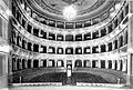 Teramo. Interno del Teatro comunale oggi demolito