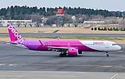 Peach AviationのA321neo