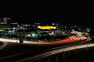 Kampala City by night
