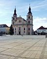 Evangelische Stadtkirche auf dem Marktplatz von Ludwigsburg, 2005