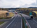 Motorway D8, Krásný Les