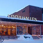 Eddahallen i kvarteret Eddan (fd Edda)