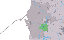 Location in the former Wûnseradiel municipality