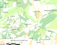 Carte du Barroux.