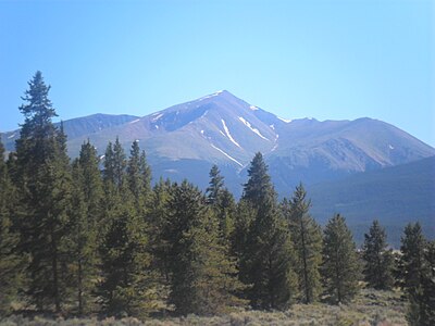 23. Mount Elbert is the highest summit of Colorado and the Rocky Mountains.