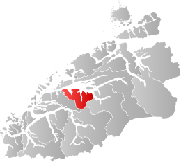 Vestnes – Mappa