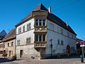 Maison façades avec oriel, toitures, plafond Renaissance