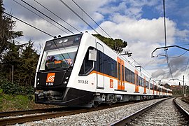 Serie 113 : utilisée sur la ligne Barcelone - Vallès