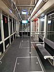 Interior of the new Leitner train