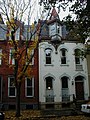 Victorian-style rowhouses