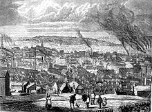 19th century picture of Sheffield
