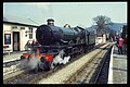 Castle Class No.5080 shunts at Glyndyfrdwy on Llangollen Railway Easter 1996 (possibly 5/4/96)