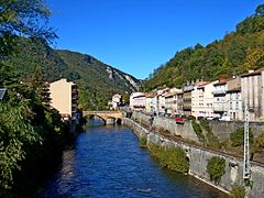 The Ariège in Foix.