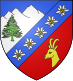 Arms of Chamonix-Mont-Blanc, France.