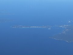 Boracay Island from air