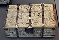 View of the British Museum casket