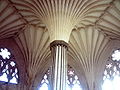 The Chapter House has the finest example of fan vaulting in the world.
