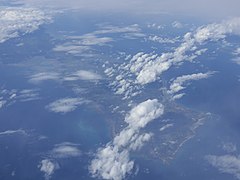 Daanbantayan, Cebu Island from air