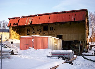 Gamla slipskjulet, januari 2011.