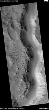 Channel, as seen by HiRISE under HiWish program