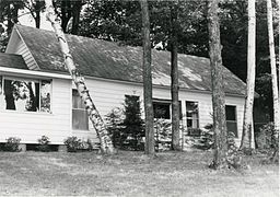 East end of the cottage (1974)