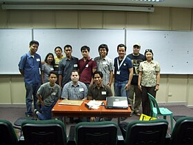RCJourn (she/her) at the first annual meeting of Wikimedia Philippines in 2010