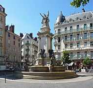 Fountain of the Three Orders, Grenoble