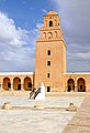 Minaret seen from the courtyard