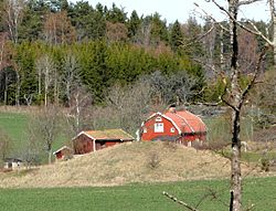 Gravhögen vid Viggeby är en av de största i Södermanland