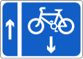 RUS 059 Contra-flow Cycle Track