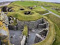 Jarlshof, prehistoric settlement in Sumburgh, Shetland.