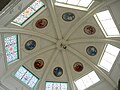 Dome interior and clerestories