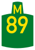 Metropolitan route M89 shield