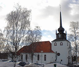 Kåge kyrka i april 2009