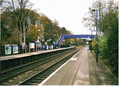 ‎ A picture of King's Sutton station in 2010. King's Sutton station was upgraded, got a new shelter and re-gained it's footbridge‎ in 2009.