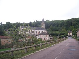 The church in La Comelle