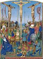The Crucifixion from the Book of Hours of Étienne Chevalier, Jean Fouquet.