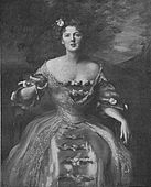"Lady Bache Cunard" by Mariette Leslie Cotton, reproduction of an oil portrait appearing in American Art News, Vol. 3, No. 76 (Apr. 22, 1905), p. 1