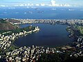 Lagoa Rodrigo de Freitas, site of Rowing and Canoeing.